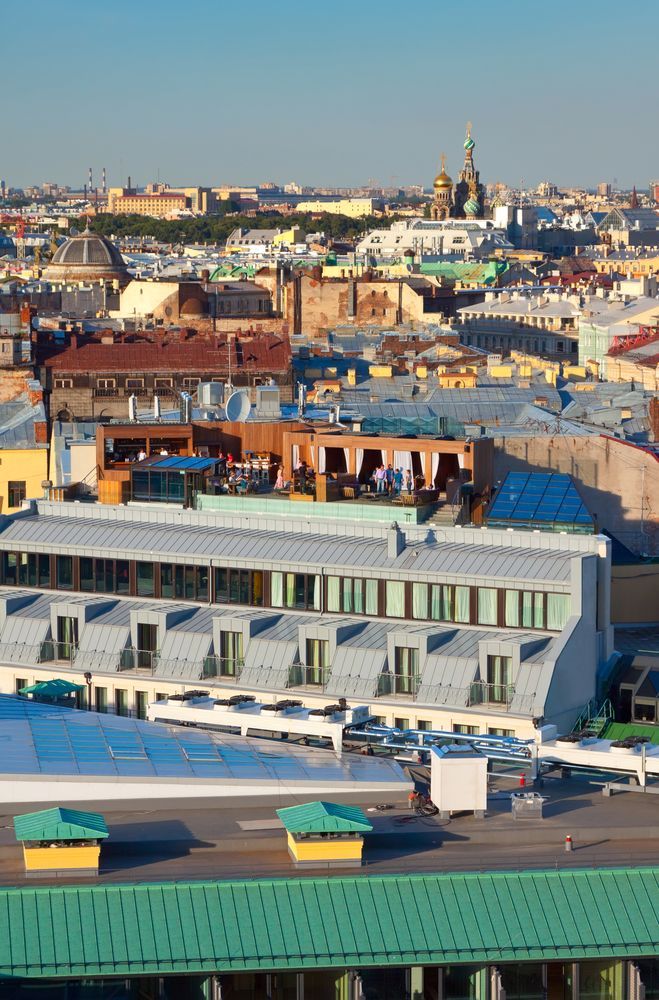 Вид на Петербург