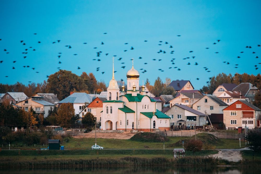 Город Глубокое в Беларуси