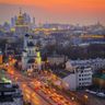Закат в Москве