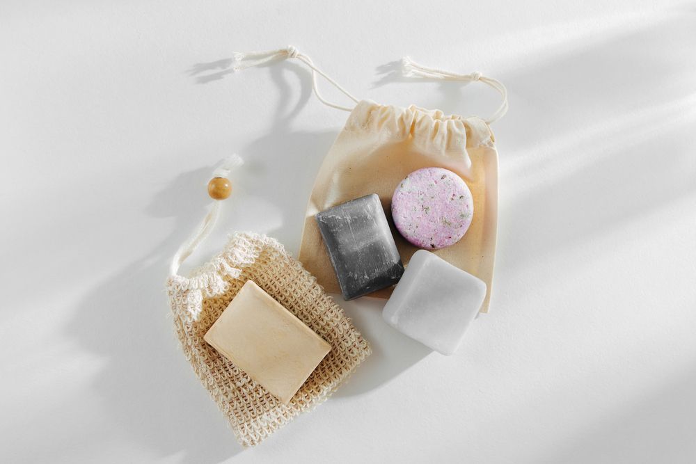 Твёрдый шампунь для путешествий