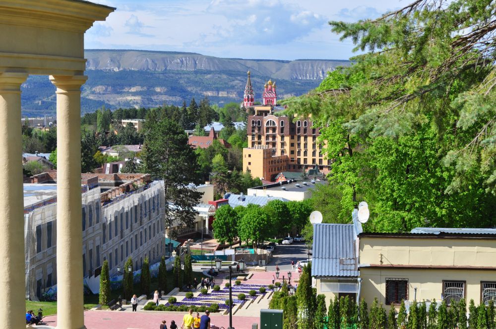 Вид на Кисловодск