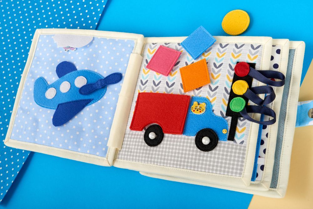 Тканевая книжка для детей