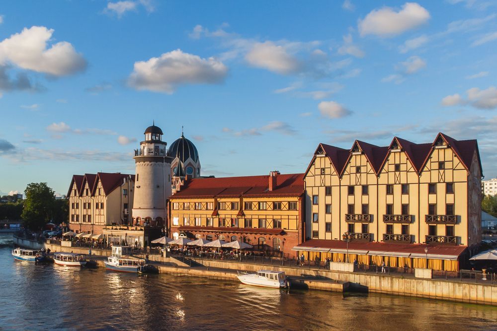 Рыбная деревня в Калининграде