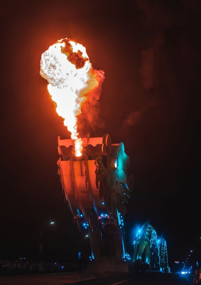 Мост Дракона в Дананге