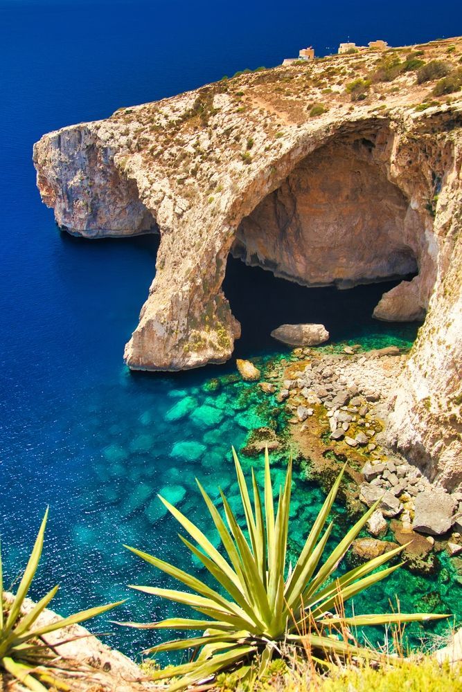Голубой грот на Мальте