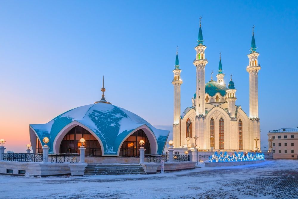 Казань зимой