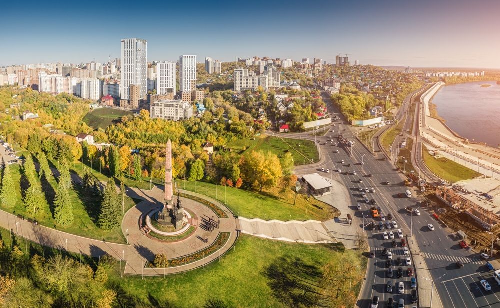 Вид на Уфу