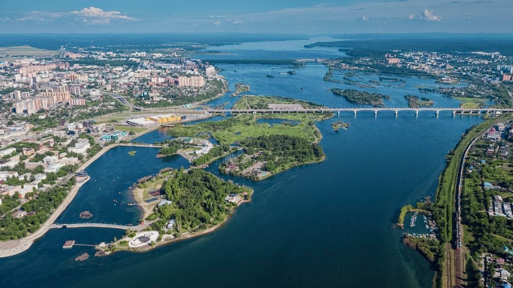 Панорама Иркутска