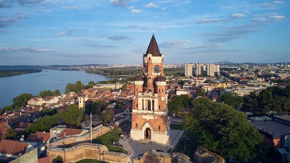 Район Земун в Белграде, Сербия