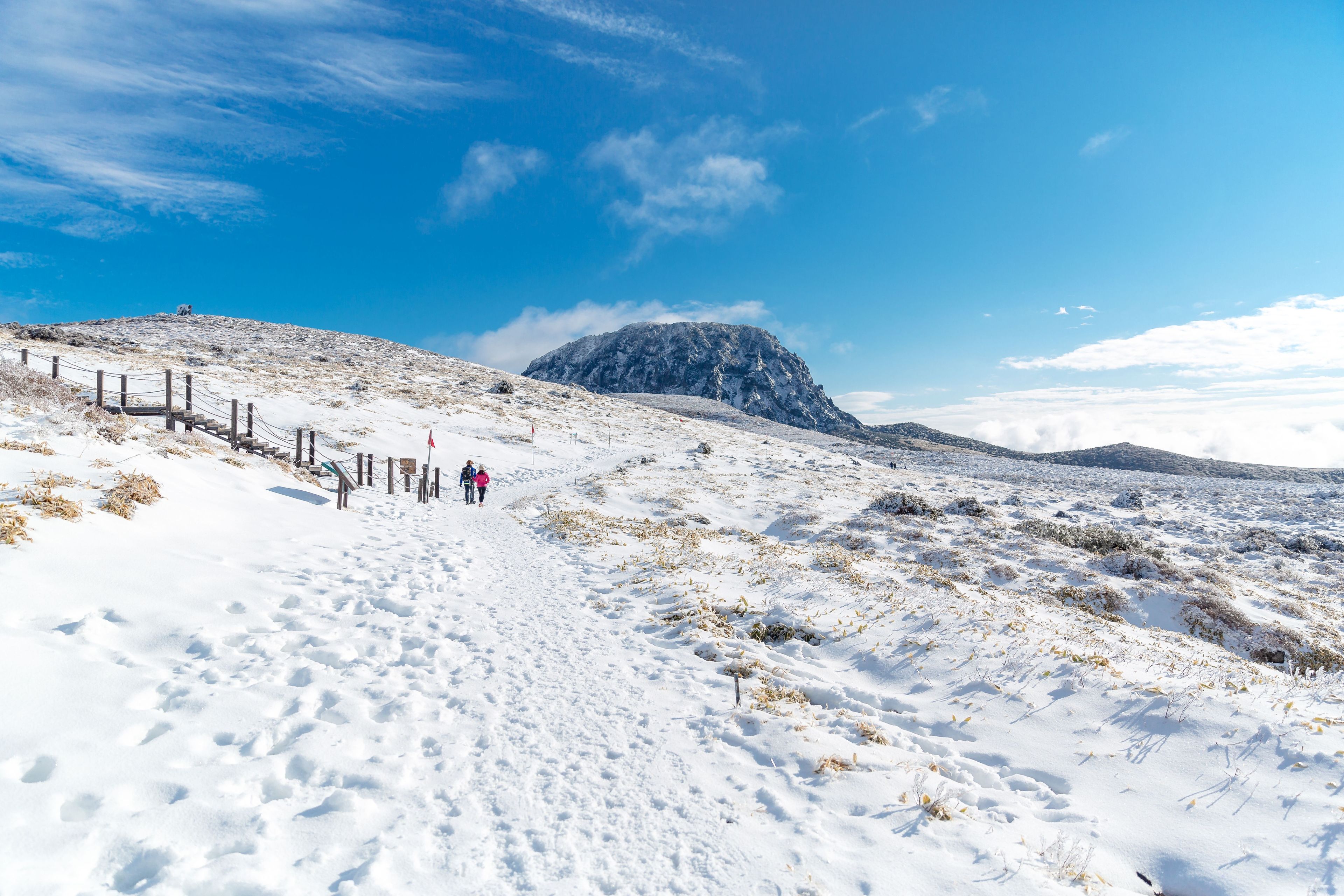 Зима на Чеджу