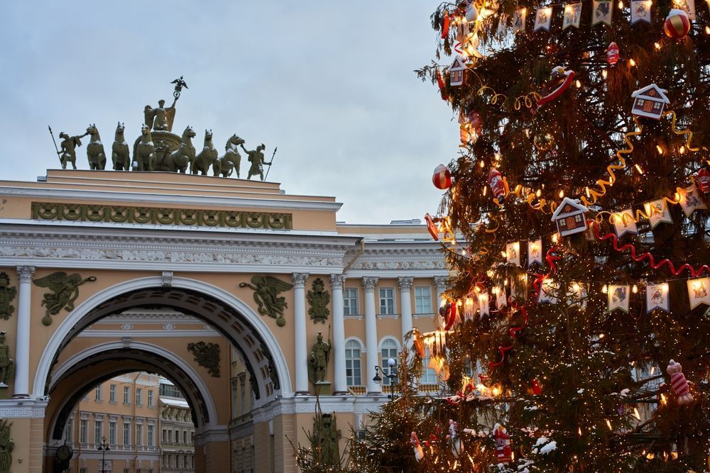 Санкт-Петербург зимой