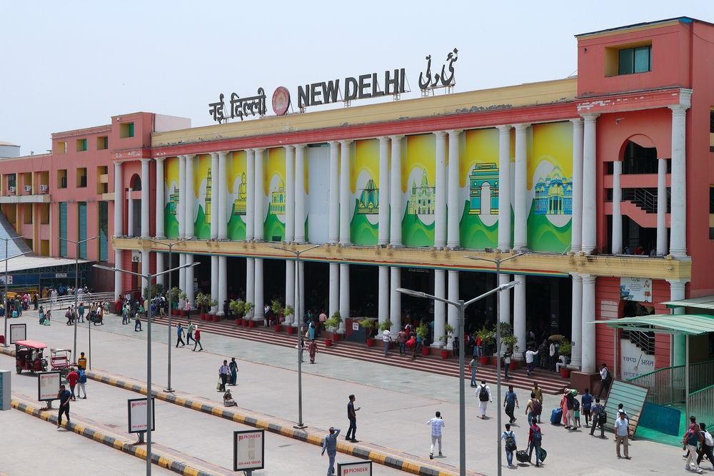 Вокзал в Нью-Дели