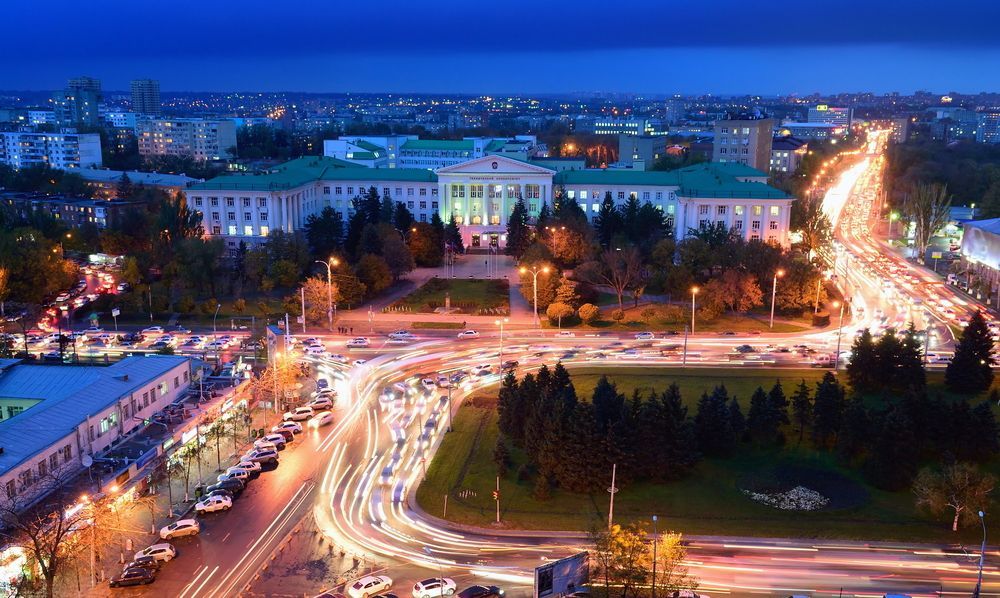 Ростов-на-Дону вечером