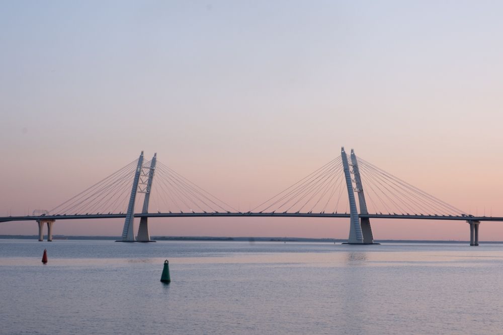 Закат в Севкабель Порту