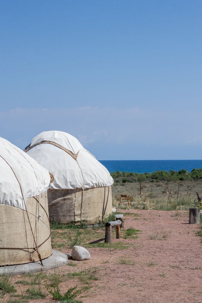 Юрты в Кыргызстане