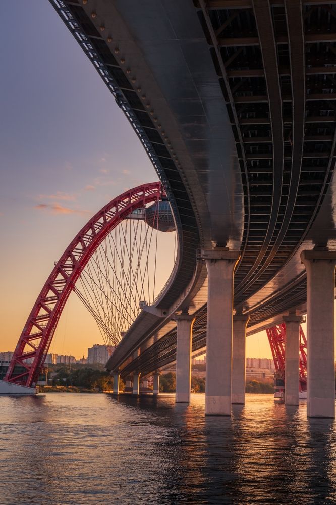 Закат в Москве
