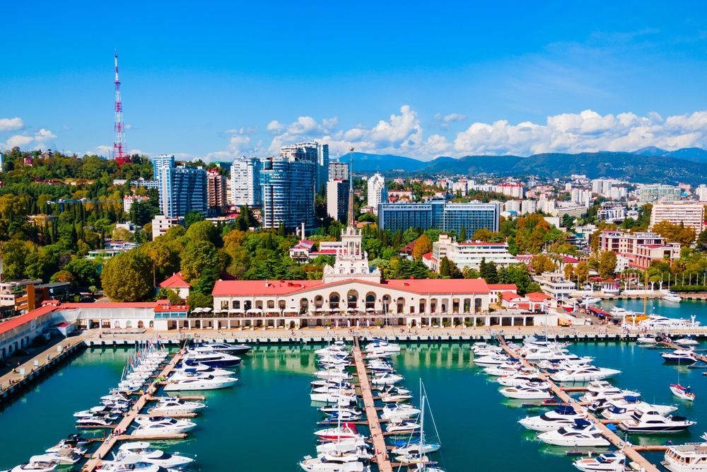 Порт в Сочи