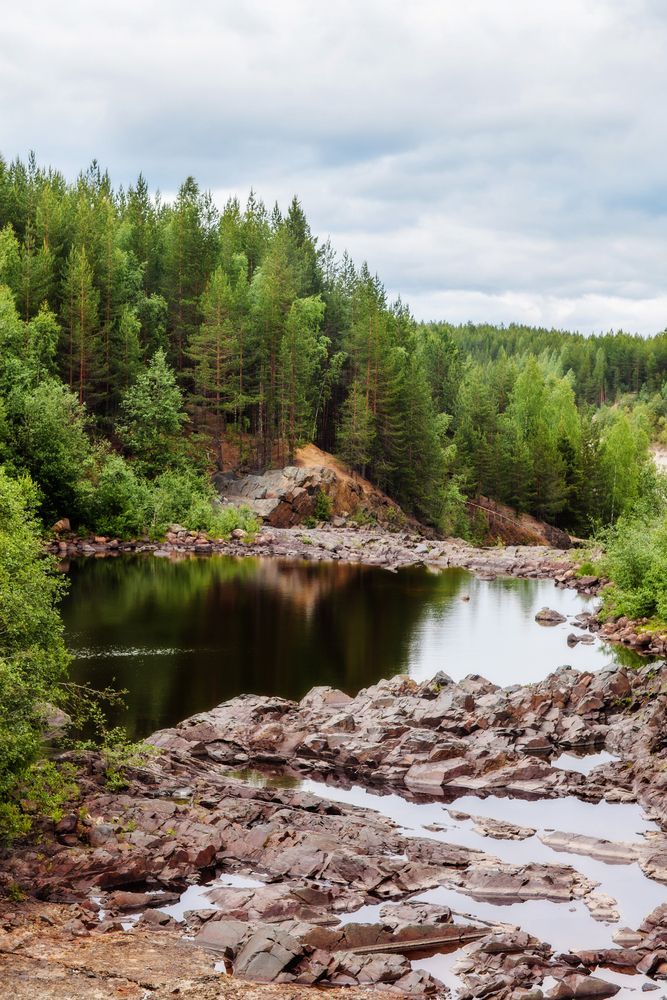 Река в Карелии
