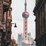 Телебашня в Шанхае, Китай