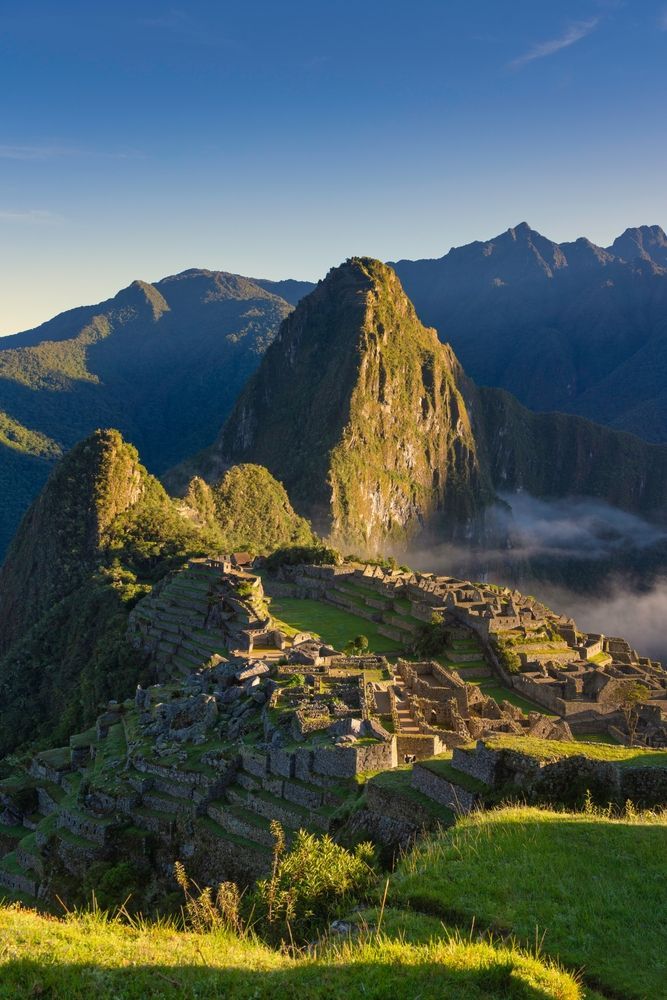 Город инков Мачу-Пикчу в Перу