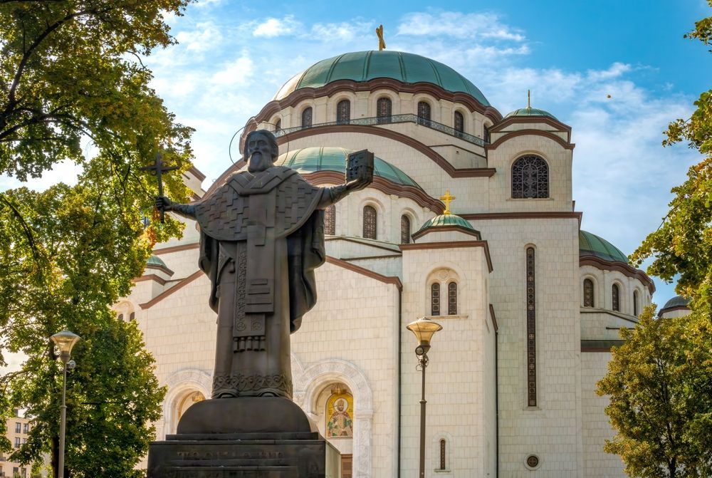 Собор Святого Саввы в Белграде, Сербия