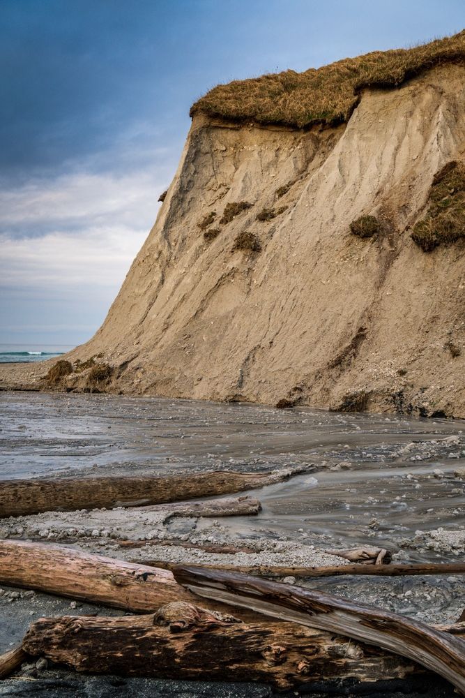 Белые скалы на Курилах