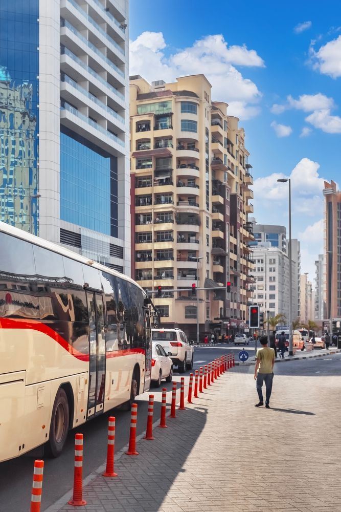 Автобус в Дубае