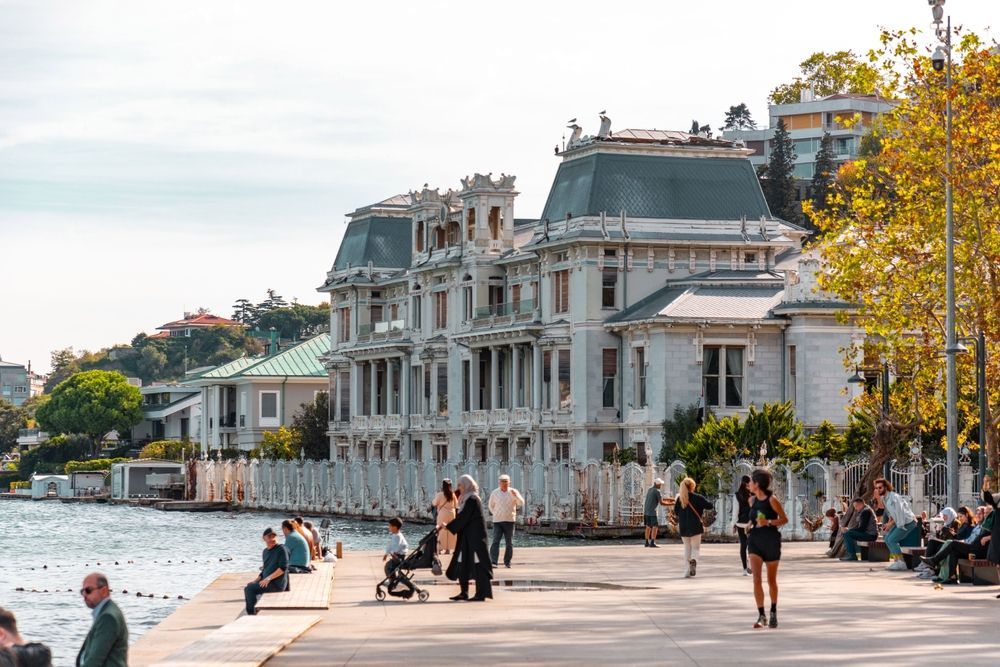 Набережная в Стамбуле