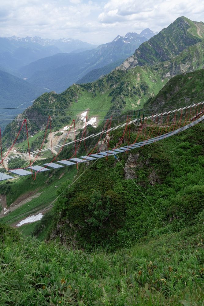 Горы в Красной Поляне, Сочи