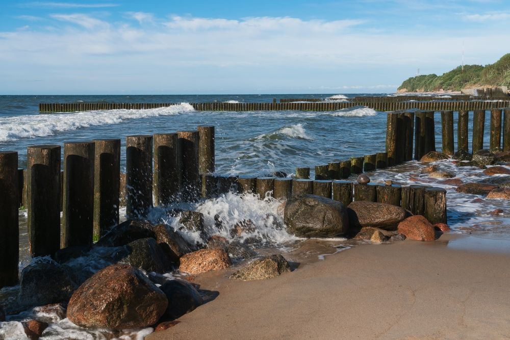 Пляж в Светлогорске