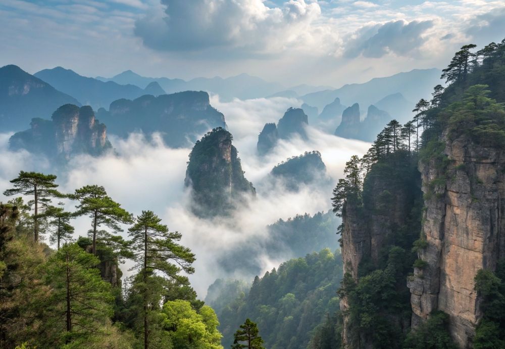 Национальный парк Чжанцзяцзе в Китае