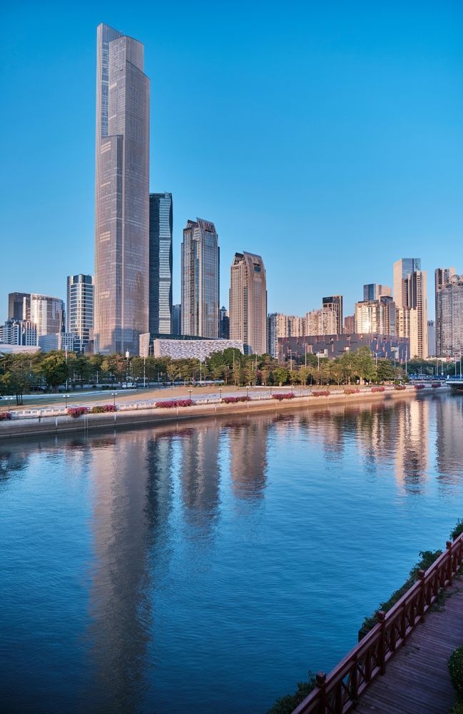 Небоскрёбы в Гуанчжоу, Китай