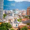 Виды на Тирану, Албания