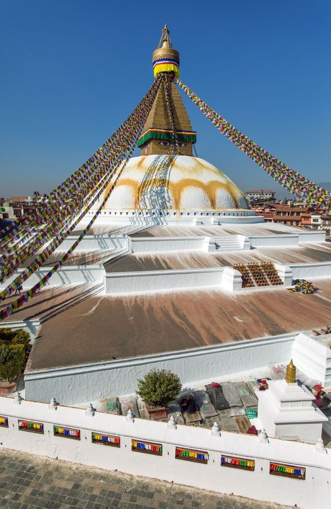 Буддийская ступа в Непале