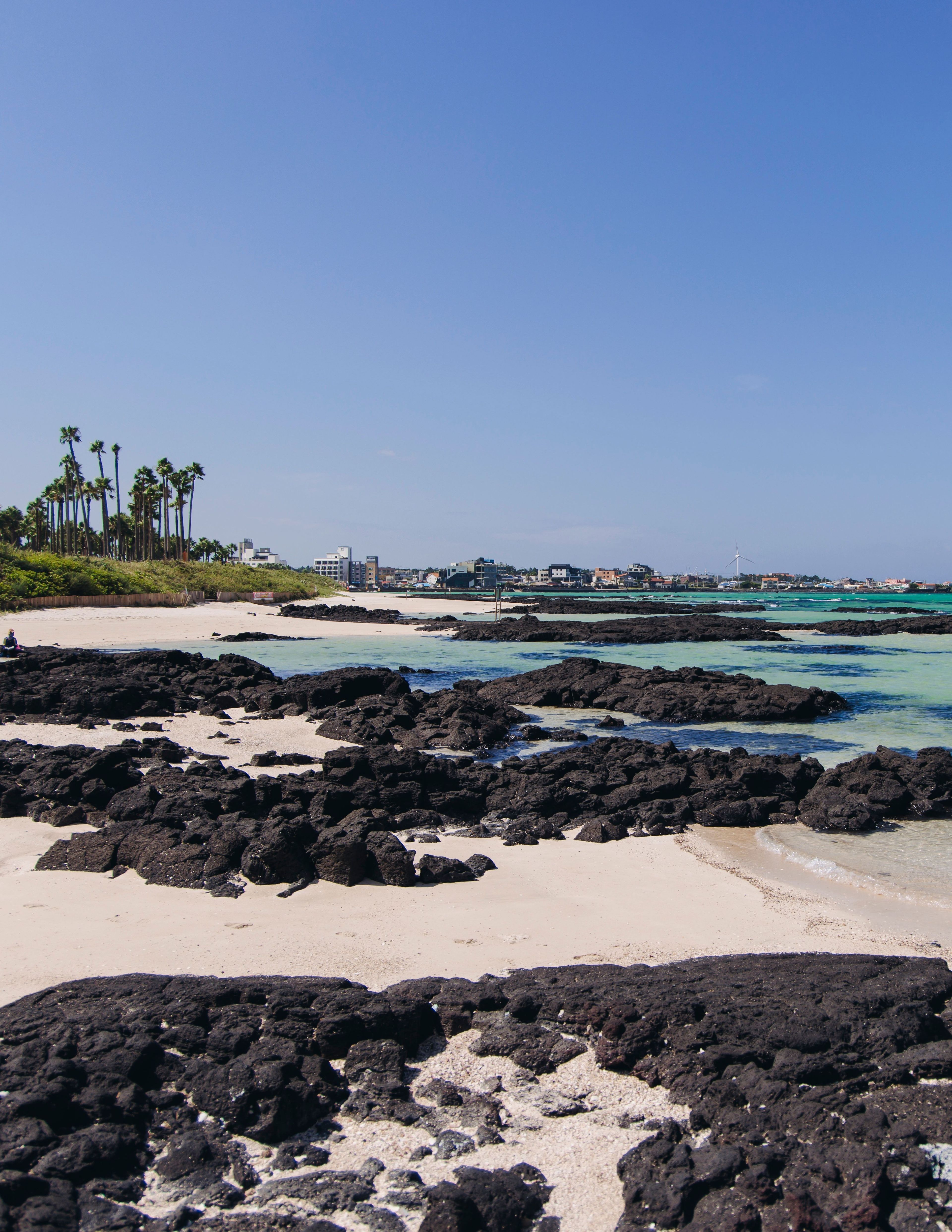 Пляж Хёпчэ на острове Чеджу в Южной Корее