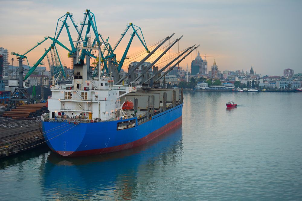 Морской порт Батуми