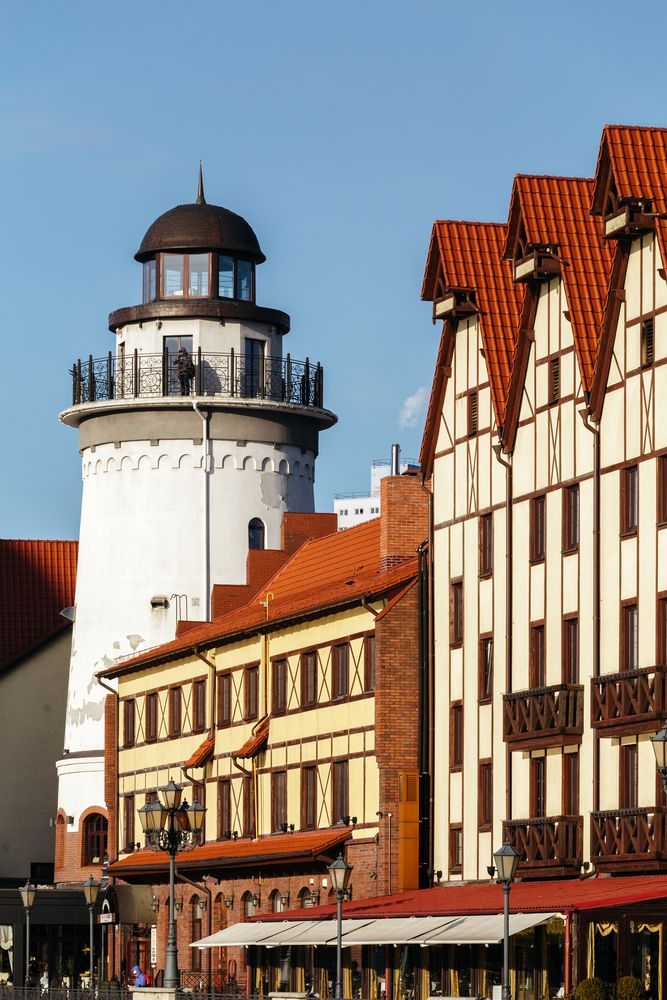 Рыбная деревня в Калининграде