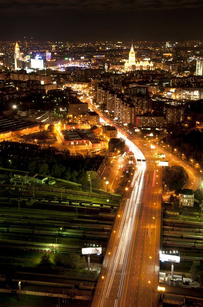 Ночная Москва