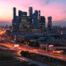 Закат в Москве