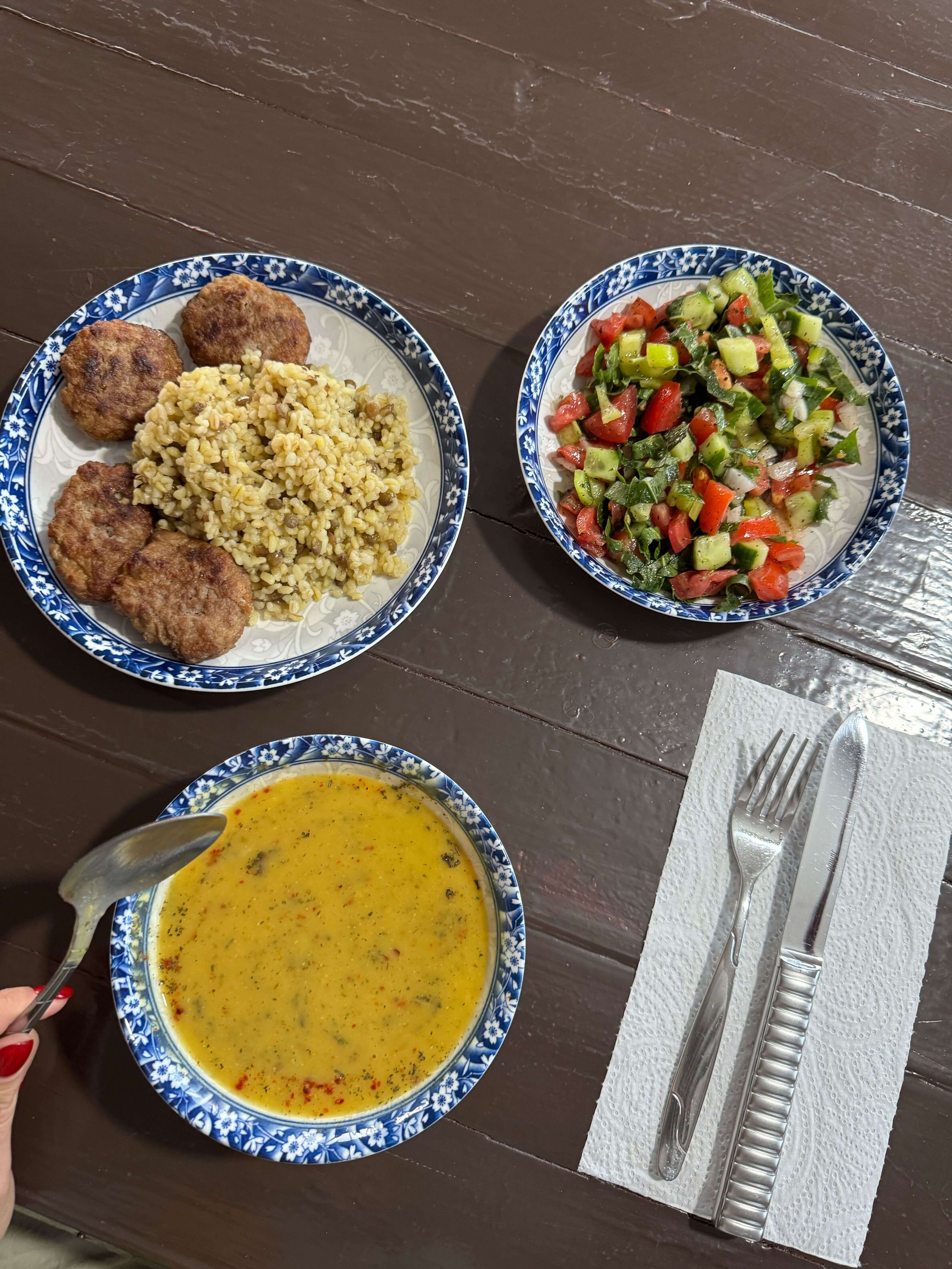 ужин в турции