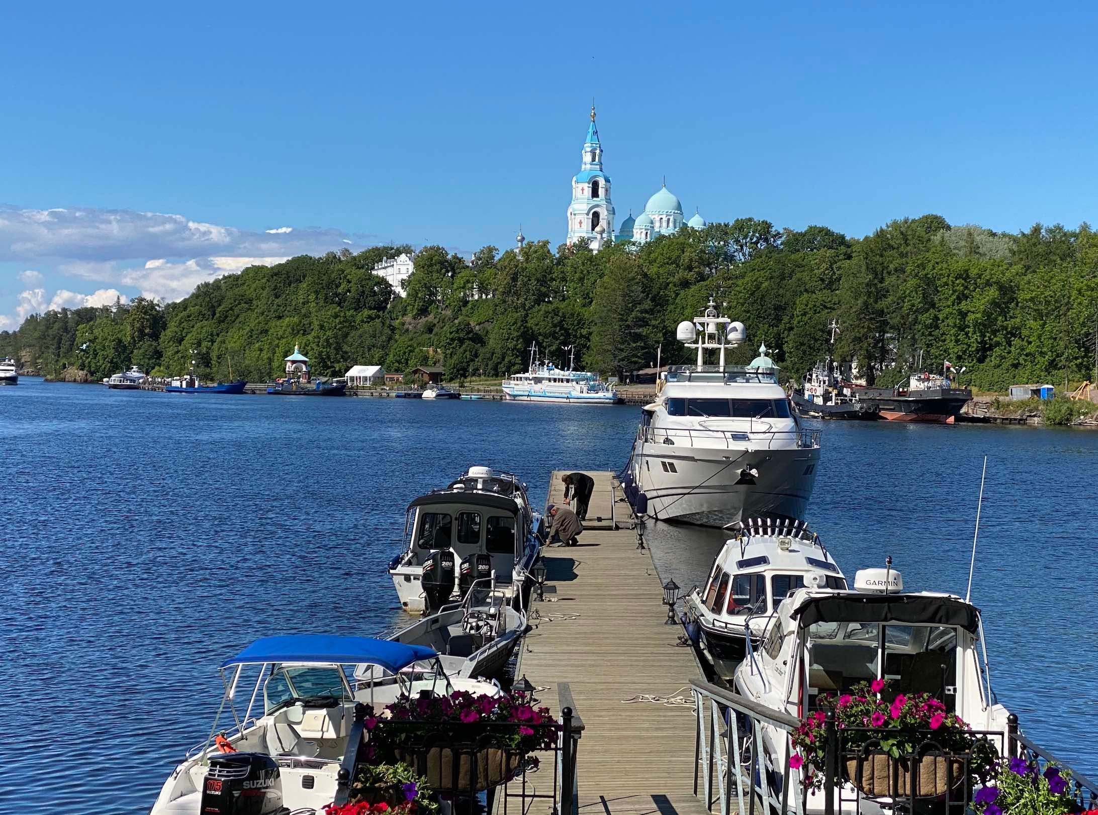 Причал на Валааме