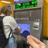 Жетон в китайском метро